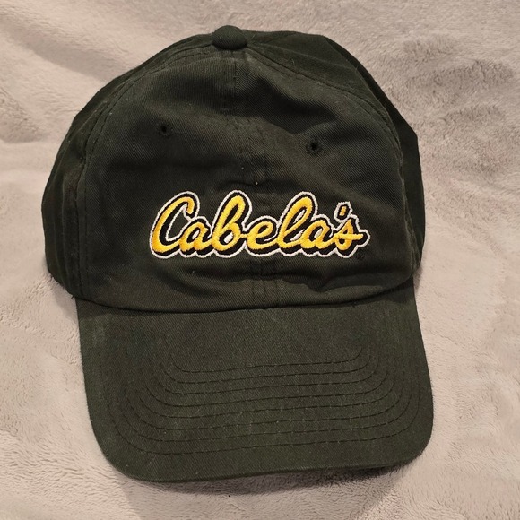 Cabelas Other - Cabelas Hat Cap Olive Green Embroidered Logo World Foremost Outfitter
